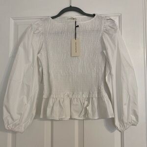 Tarsi Smocked Top
